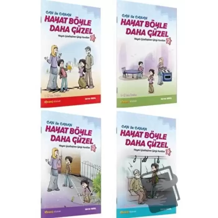 Can ile Canan Hayat Böyle Daha Güzel (4 Kitap Takım)