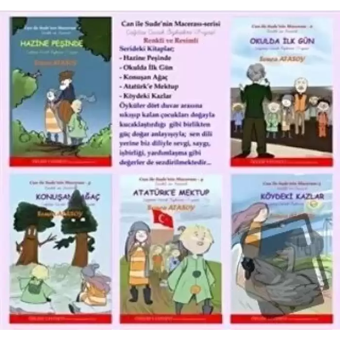 Can ile Sude’nin Macerası Serisi (5 Kitap)