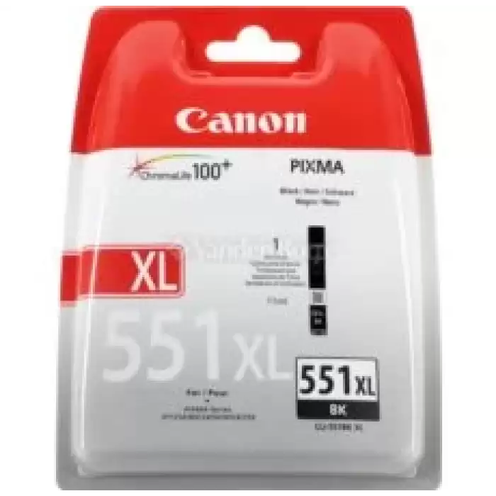 Canon Clı-551Xl Bk Black Siyah Yüksek Kapasiteli Mürekkep Kartuş Ip7250 Mx925