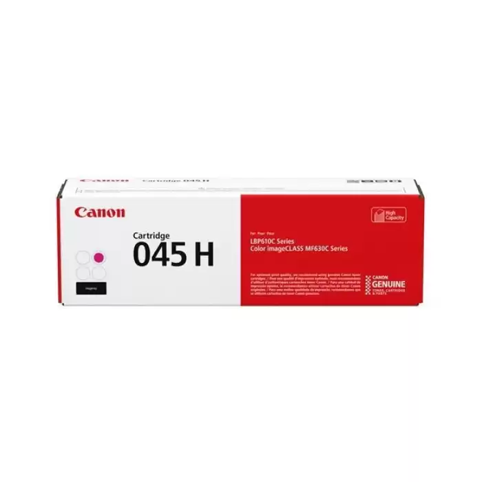 Canon Crg-045H M Magenta Kırmızı 2.200 Sayfa Yüksek Kapasite Toner Mf635-631 Lbp613