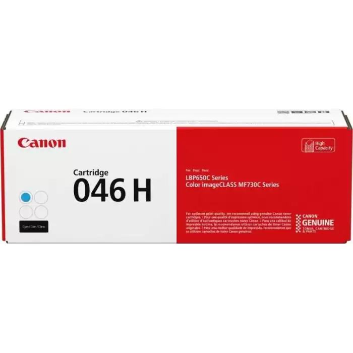 Canon Crg-046H C Cyan Mavi Yüksek Kapasite Toner Mf653-732-734-735
