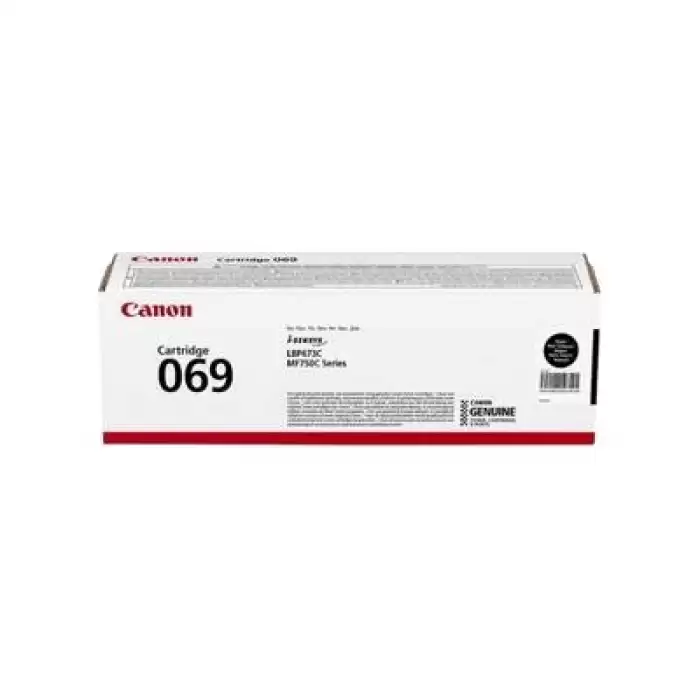 Canon Crg-069 Bk Black Siyah Toner Mf754-752-673