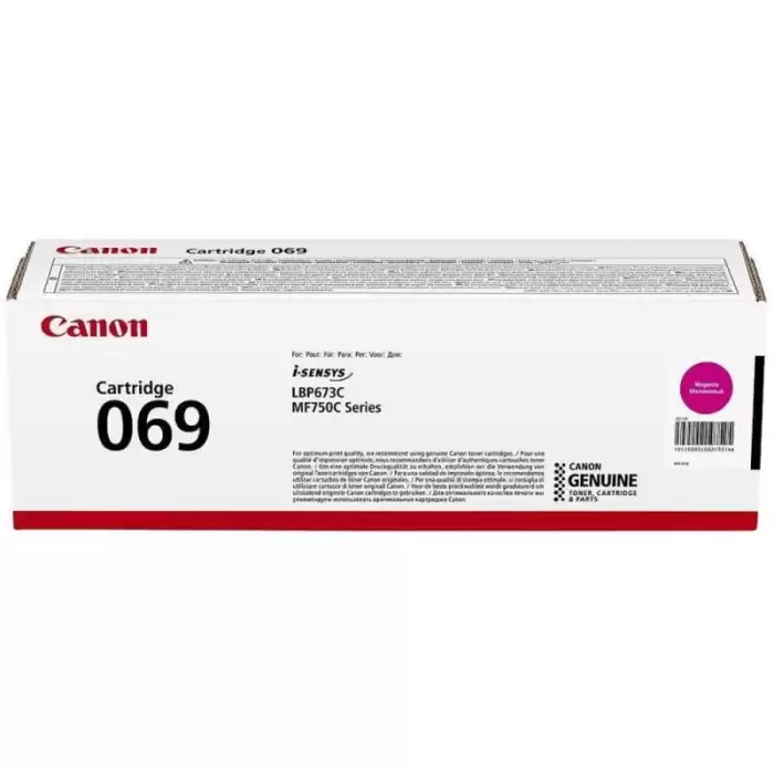 Canon Crg-069 M Magenta Kırmızı Toner Mf754-752-673