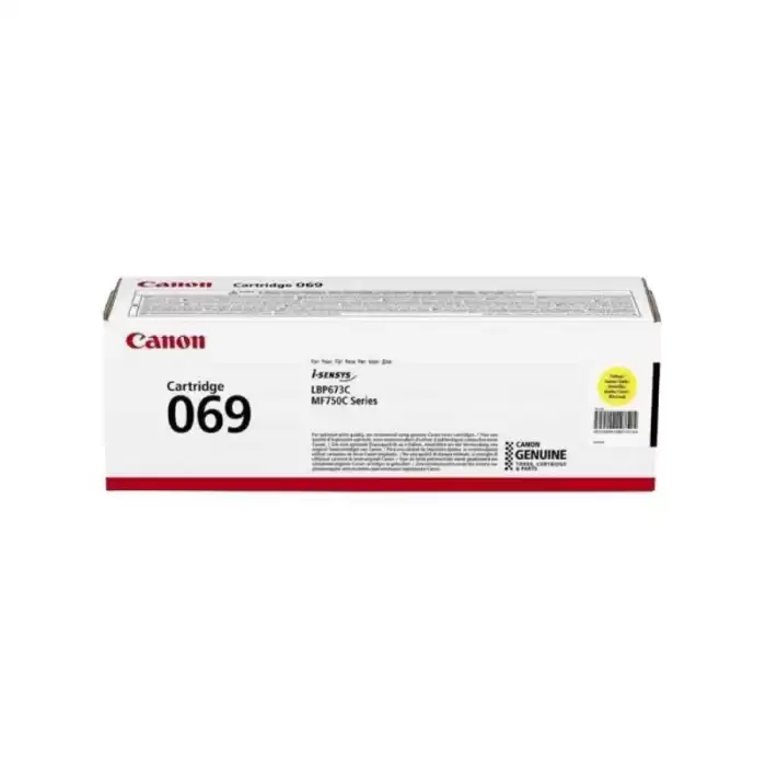 Canon Crg-069 Y Yellow Sarı Toner Mf754-752-673