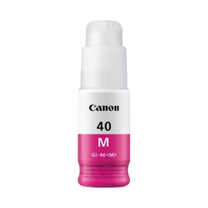 Canon Gı-40M Magenta Kırmızı Şişe Mürekkep G6040-G5040