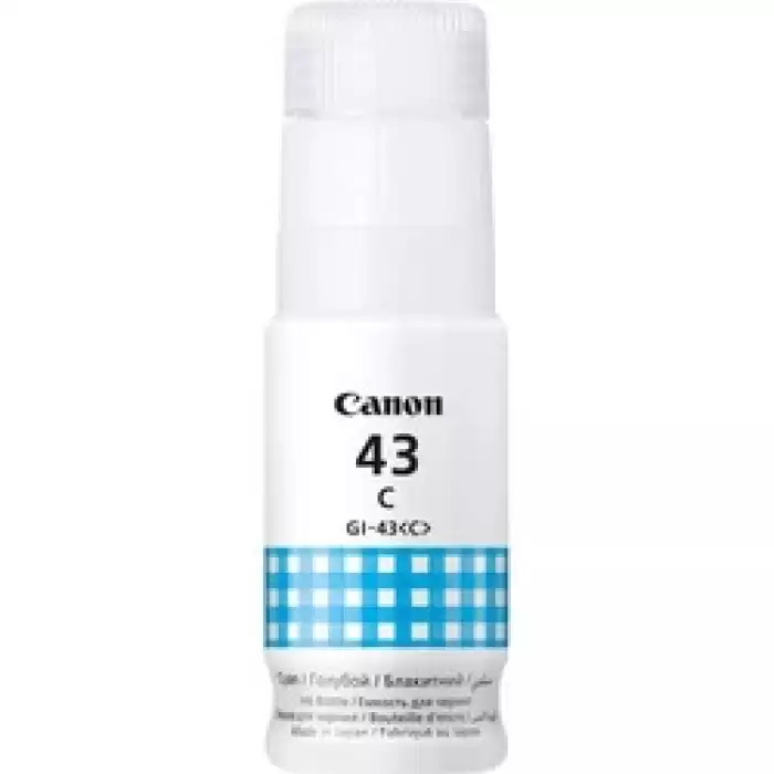 Canon Gı-43C Cyan Mavi Şişe Mürekkep G540-G640