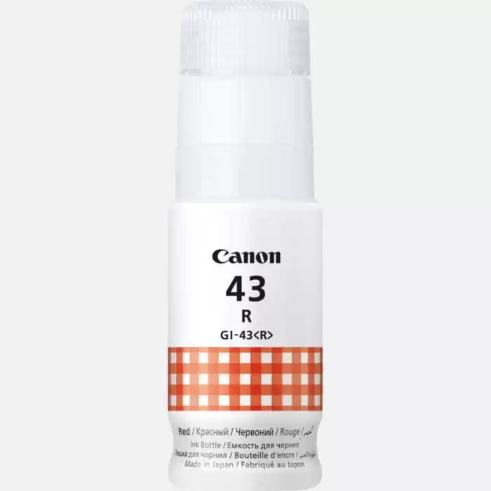 Canon Gı-43R Red Kırmızı Şişe Mürekkep G540-G640