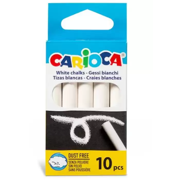 Carioca Tebeşir Beyaz 10 Lu - 10lu Paket
