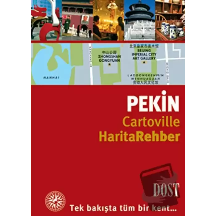 Cartoville Harita Rehber Pekin (Ciltli)