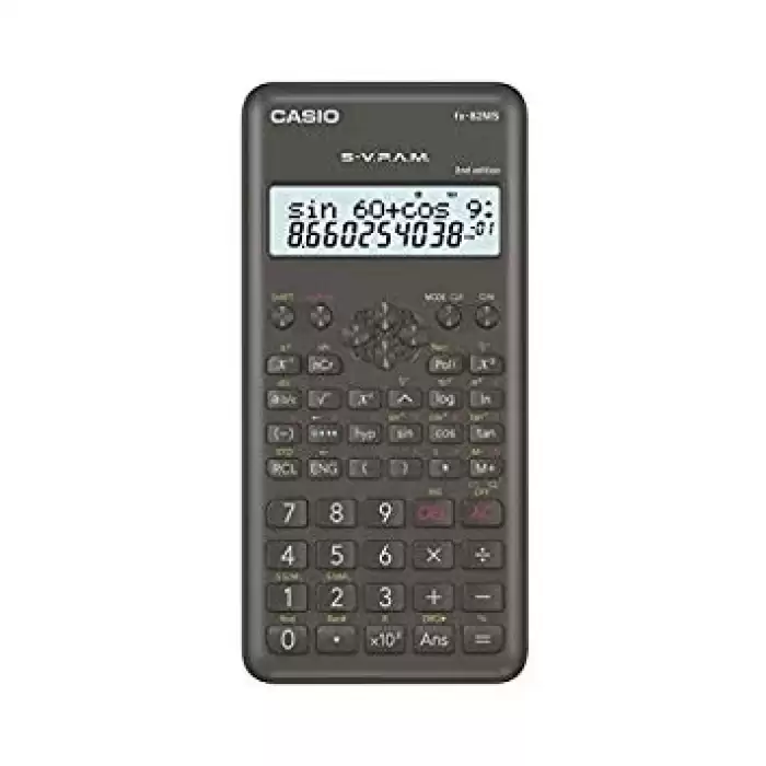 Casio Fx-82Ms 2. Versiyon Bilimsel Fonksiyonlu Hesap Makinesi