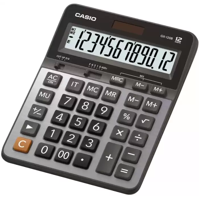 Casio Gx-120B 12 Hane Masa Üstü Hesap Makinesi