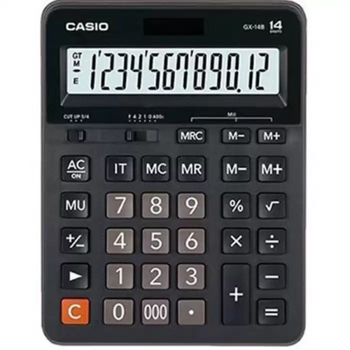 Casio Hesap Makinesi Masa Üstü 14 Hane Gx-14B