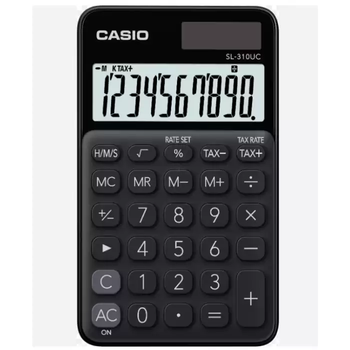 Casio Sl-310Uc-Bk Cep Tipi 10 Hane Siyah Hesap Makinesi