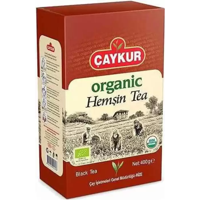 Çaykur Organik Hemşin Karton Kutu Çay 400 Gr