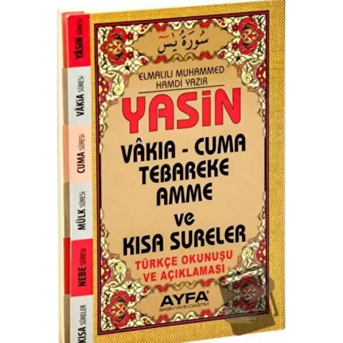 Cep Boy Üçlü Yasin Fihristli Ayfa038