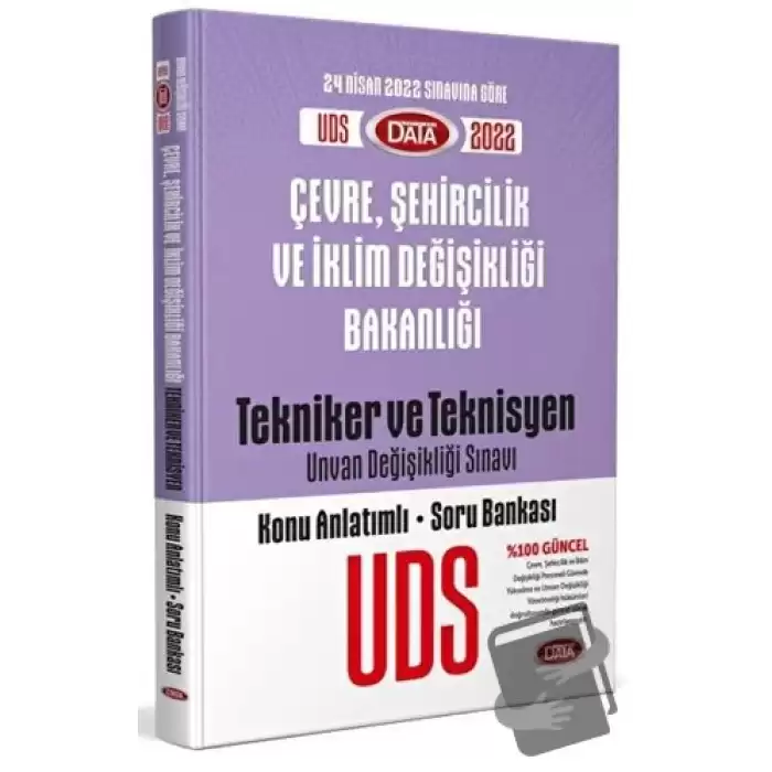 Çevre, Şehircilik ve İklim Bakanlığı Tekniker ve Teknisyen Ünvan Değişikliği Sınavı Konu Anlatımlı Soru Bankası