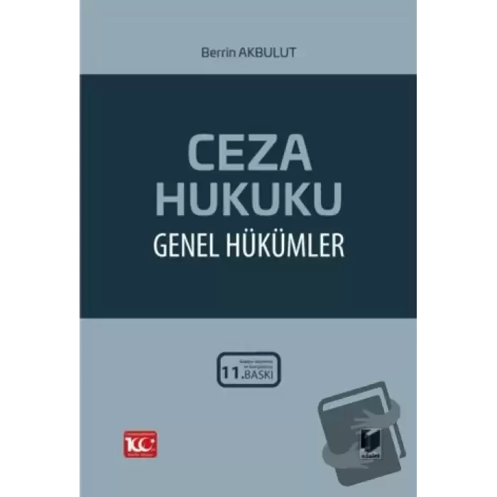 Ceza Hukuku Genel Hükümler