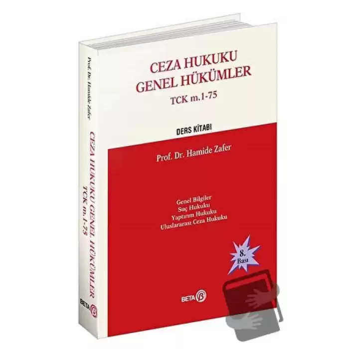 Ceza Hukuku Genel Hükümler TCK m. 1-75