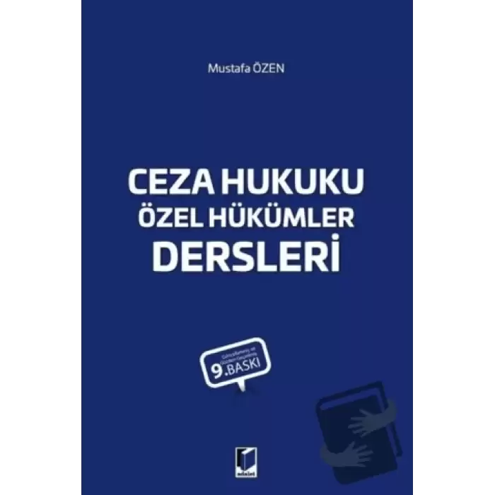 Ceza Hukuku Özel Hükümler Dersleri