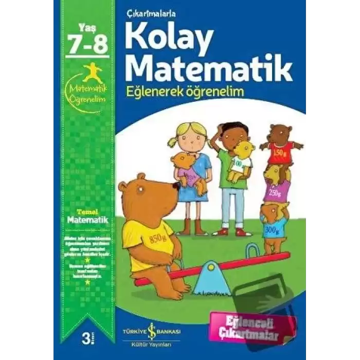 Çıkartmalarla Kolay Matematik 7-8 Yaş