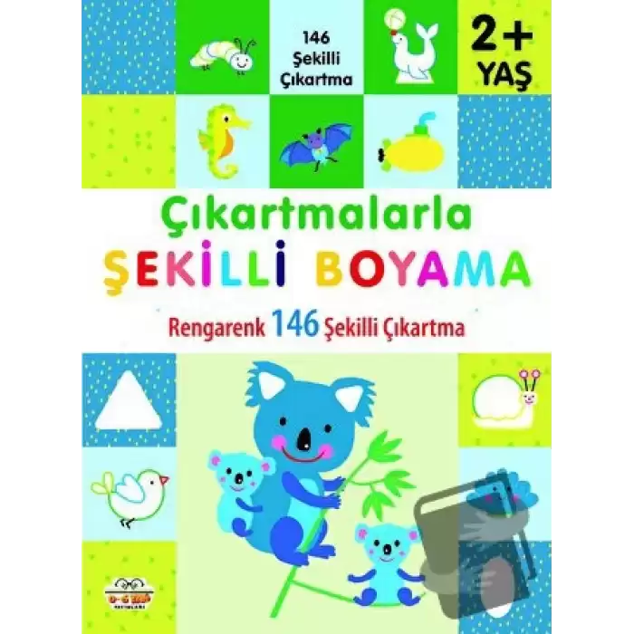 Çıkartmalarla Şekilli Boyama 2 Yaş Üstü