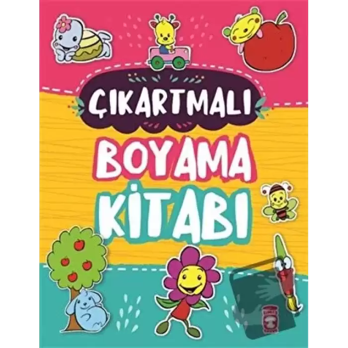 Çıkartmalı Boyama Kitabı (Sticker Hediyeli)