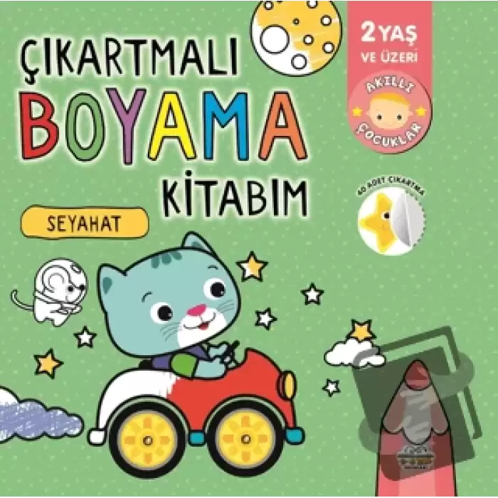 Çıkartmalı Boyama Kitabım - Seyahat