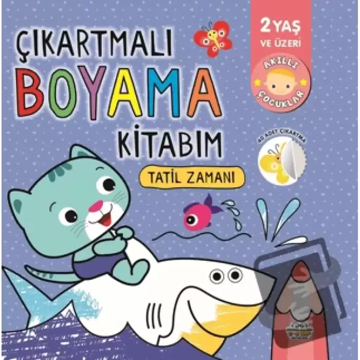 Çıkartmalı Boyama Kitabım - Tatil Zamanı