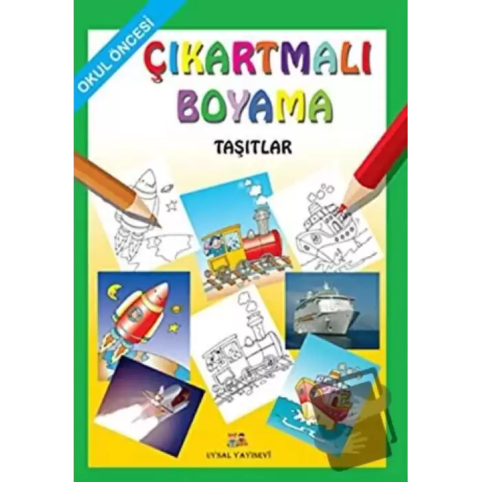 Çıkartmalı Boyama - Taşıtlar