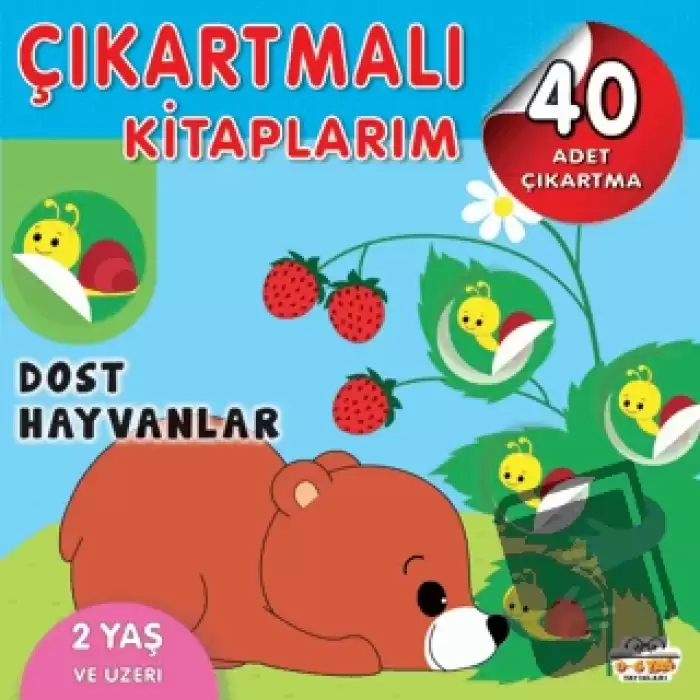 Çıkartmalı Kitaplarım - Dost Hayvanlar