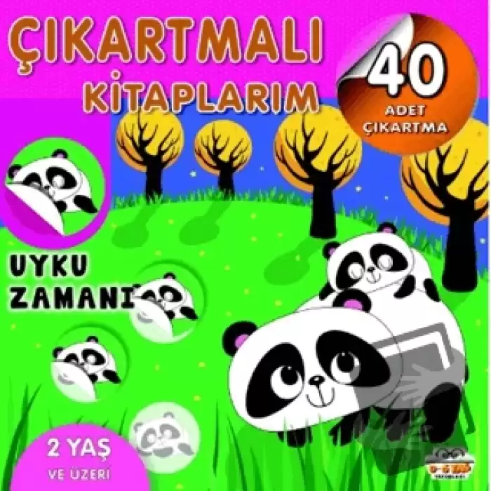 Çıkartmalı Kitaplarım - Uyku Zamanı