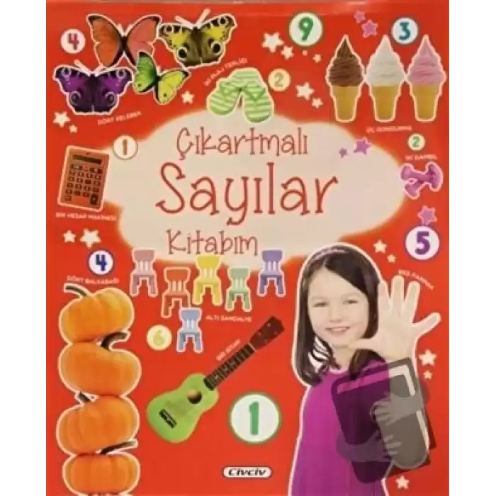 Çıkartmalı Sayılar Kitabım