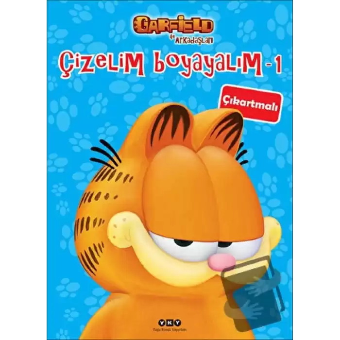 Çizelim Boyayalım 1 - Garfield ile Arkadaşları (Çıkartmalı)