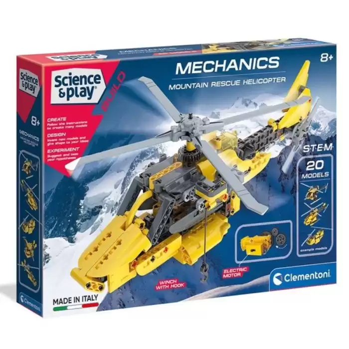 Clementoni Mekanik Laboratuvarı Kurtarma Helikopteri Cle-75063Tr