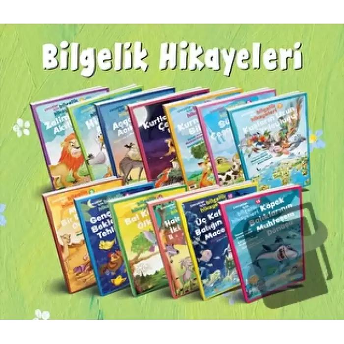 Çocuklar için Bilgelik Hikayeleri Seti (15 Kitap)