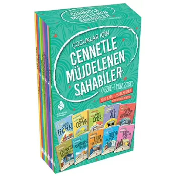 Çocuklar İçin Cennetle Müjdelenen Sahabiler Seti (10 Kitap Takım)