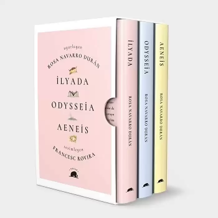 Çocuklar İçin Destanlar: İlyada - Odysseia - Aeneis (3 Kitap Takım)