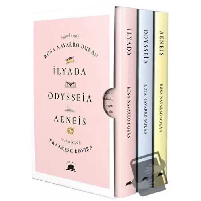 Çocuklar İçin Destanlar: İlyada - Odysseia - Aeneis (3 Kitap Takım)