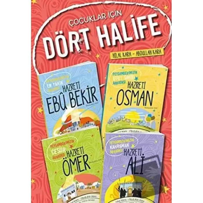 Çocuklar İçin Dört Halife Seti (4 Kitap Takım)