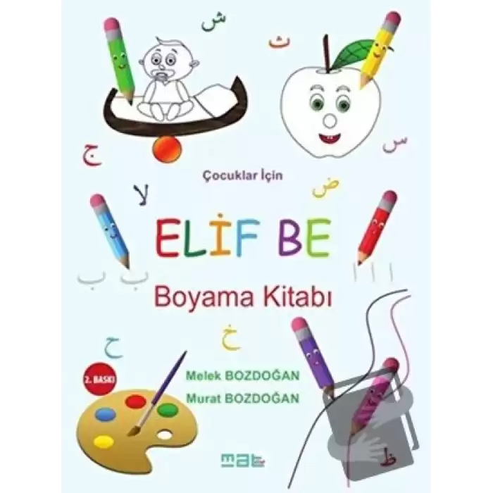 Çocuklar İçin Elif Be Boyama Kitabı