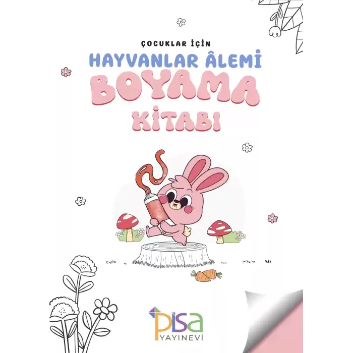 Çocuklar İçin Hayvanlar Alemi Boyama Kitabı