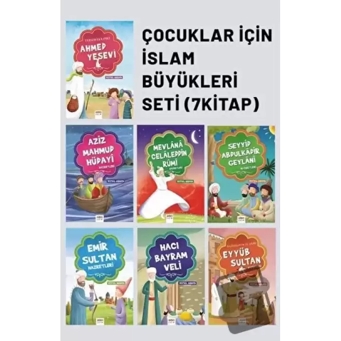 Çocuklar İçin İslam Büyükleri Seti (7 Kitap)