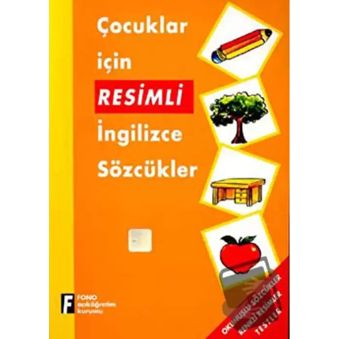 Çocuklar İçin Resimli İngilizce Sözcükler