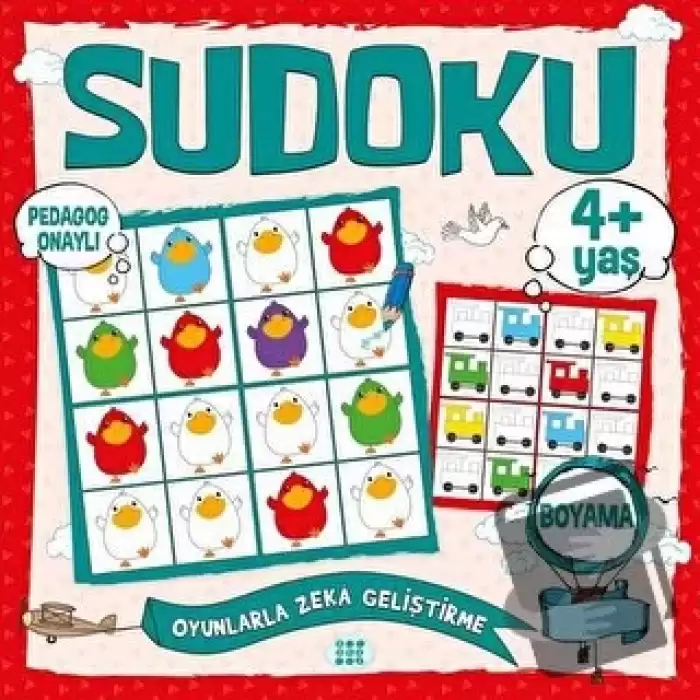 Çocuklar İçin Sudoku Boyama (4+ Yaş)