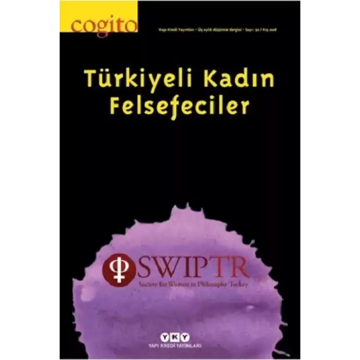 Cogito 92  - Türkiyeli Kadın Felsefeciler