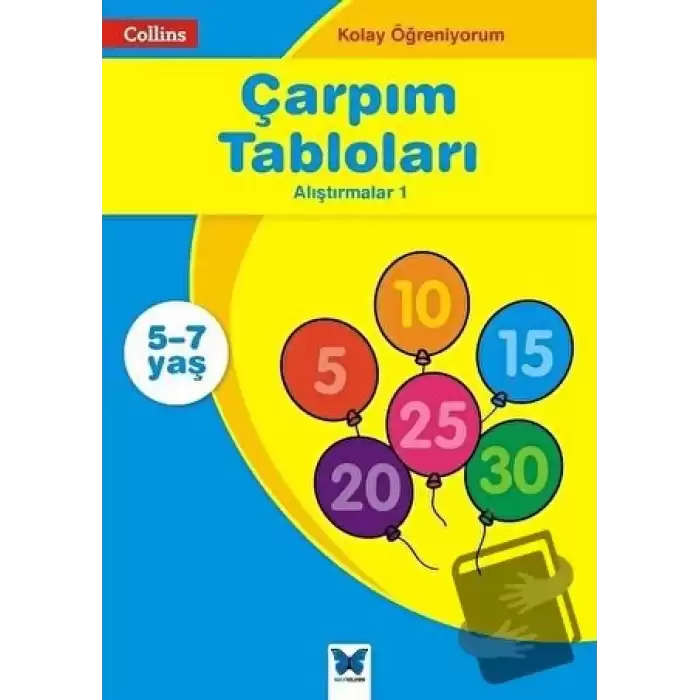 Collins Kolay Öğreniyorum  - Çarpım Tabloları Alıştırmalar 1 (5-7 Yaş)