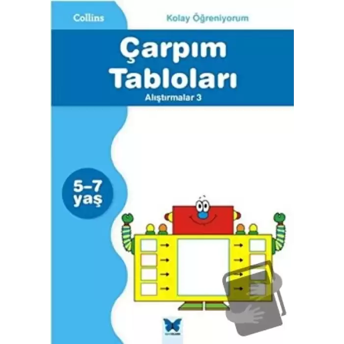 Collins Kolay Öğreniyorum - Çarpım Tabloları Alıştırmalar 2 (5-7 Yaş)