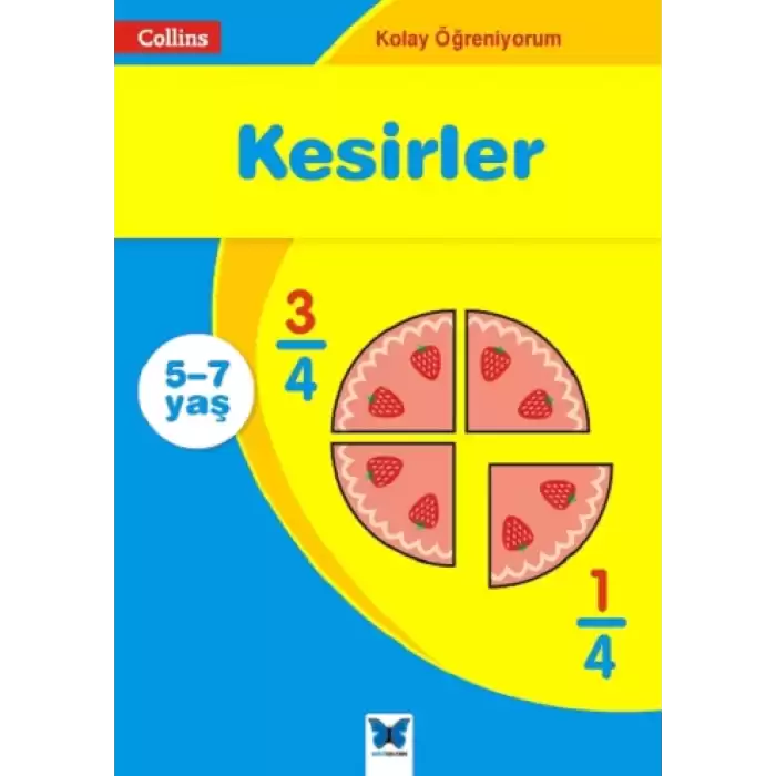 Collins Kolay Öğreniyorum Serisi - Kesirler (5-7 Yaş)