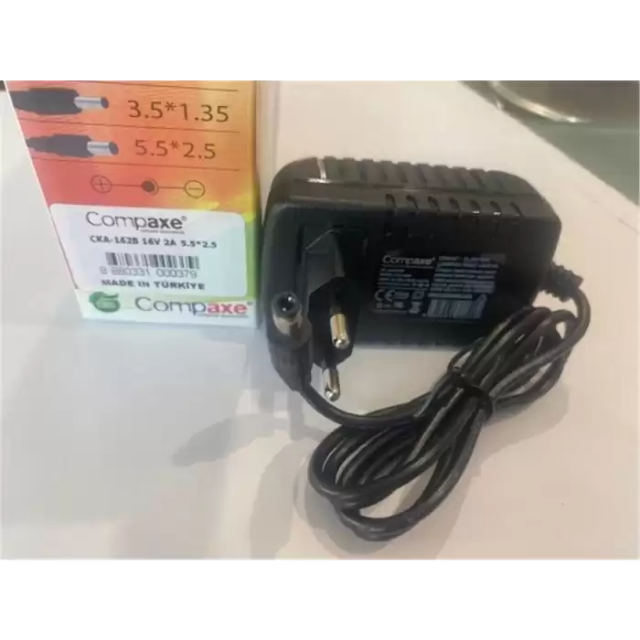 Compaxe Cka-162B 40W 16V 2.5A  5.5-2.5 Adaptör