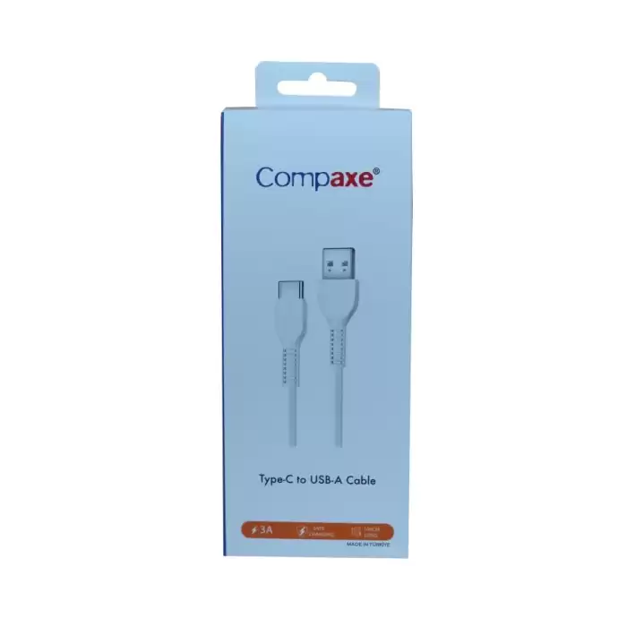 Compaxe Ctk-Btu Usb 3.0 1Mt Type-C 3A Şarj Kablosu